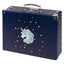 Foldable school supply box Unicorn Stars