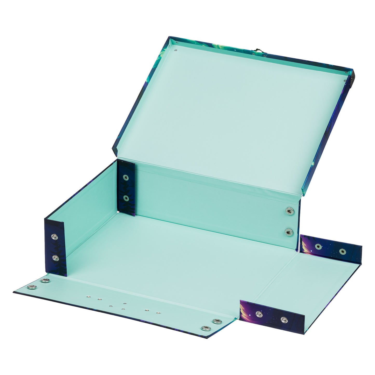 Foldable school supply box Aurora