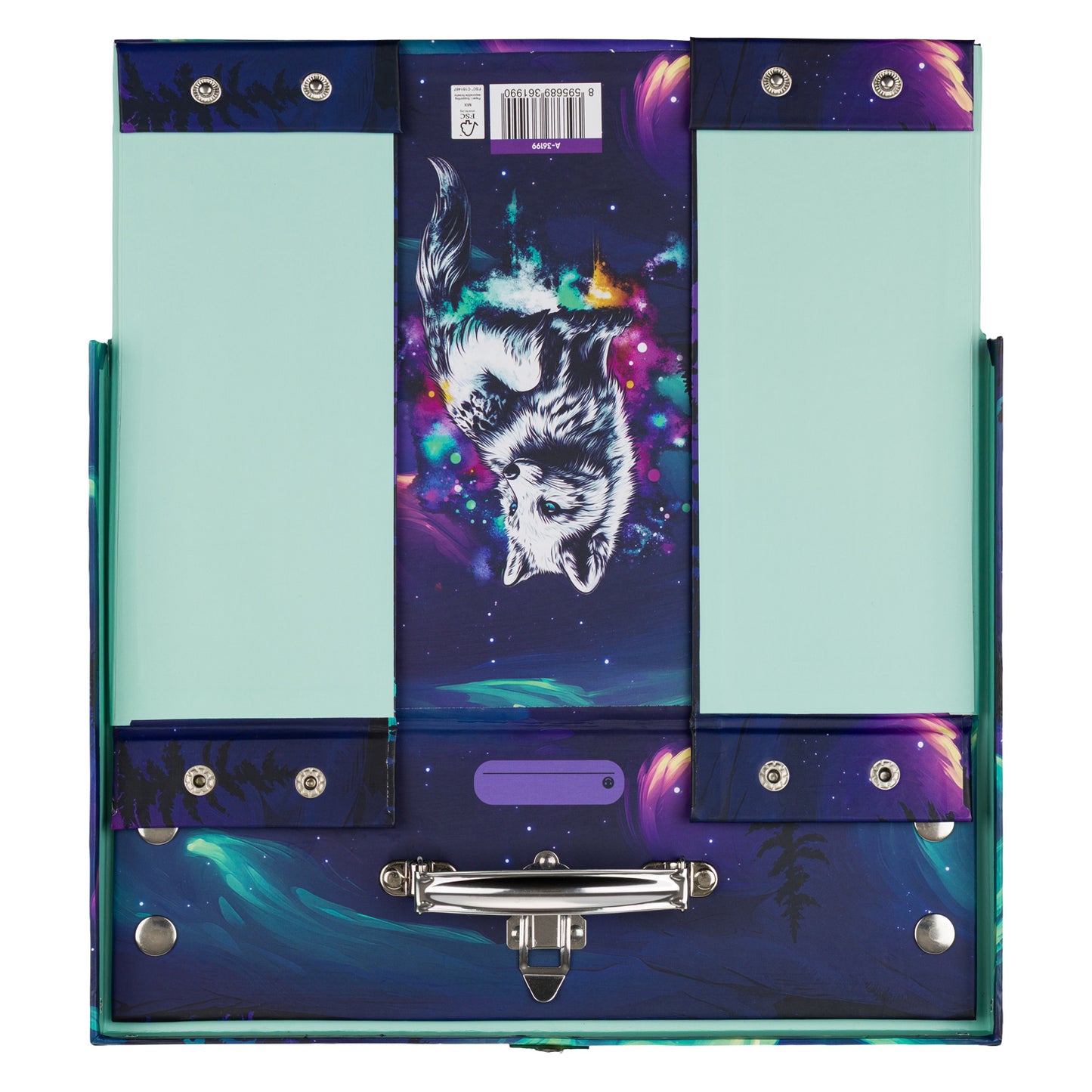 Foldable school supply box Aurora