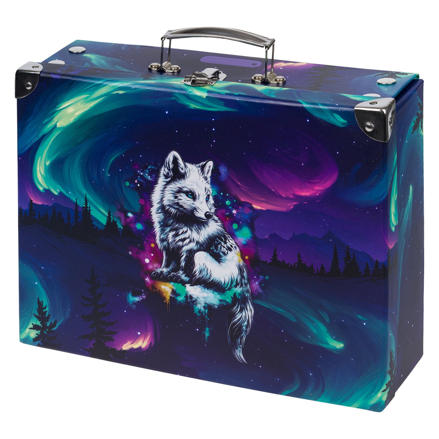 Foldable school supply box Aurora