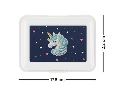 Lunch box Unicorn Gold