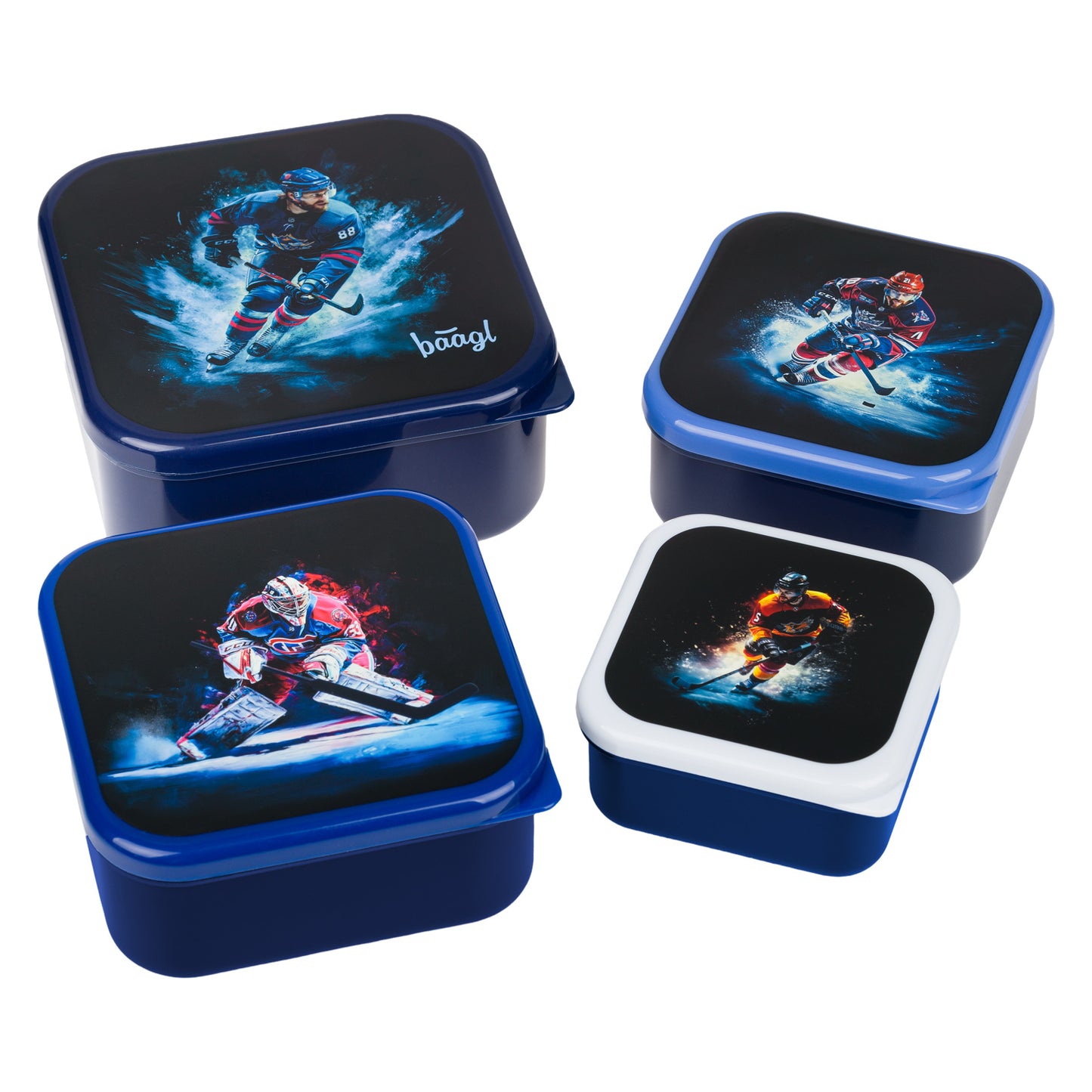 Lunch box 4 in 1 Ice Hockey