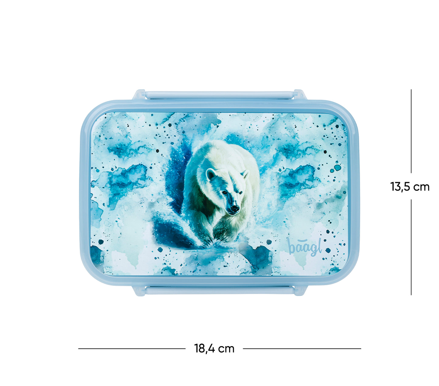 Lunch box with compartments Polar