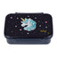 Lunch box with compartments Unicorn Gold