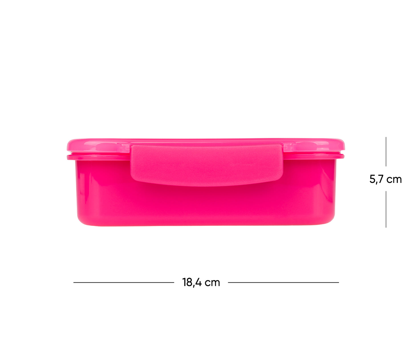Lunch box with compartments Flamingo