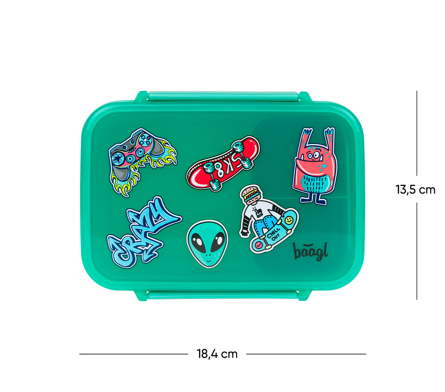 Lunch box with compartments Chill