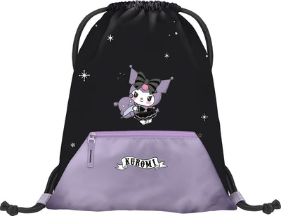 Gym sack with zip pocket Kuromi Fortune Dream