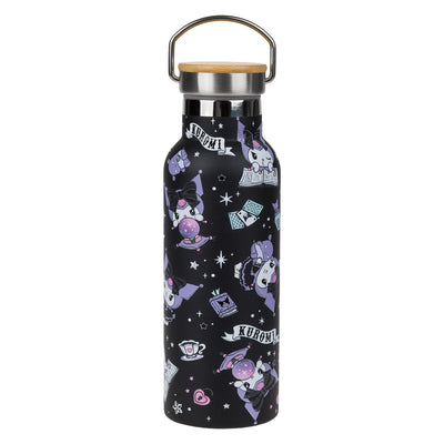 Thermo bottle with bamboo lid Kuromi Fortune Dream, 500 ml