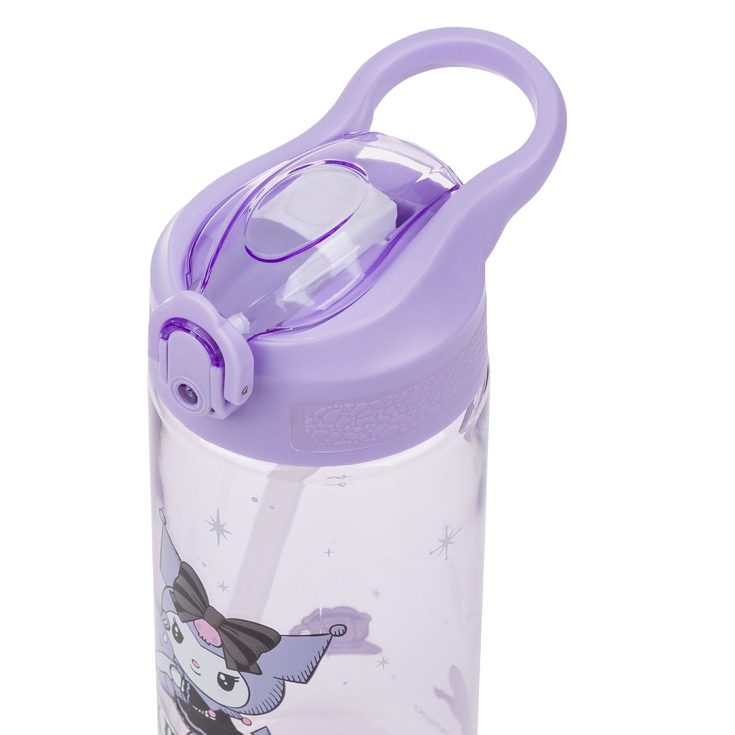 Tritan bottle with straw Kuromi Fortune Dream, 500 ml
