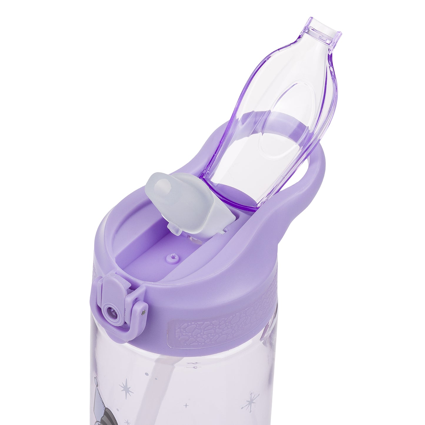 Tritan bottle with straw Kuromi Fortune Dream, 500 ml