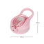 Replacement cap for BAAGL bottle with straw, pink