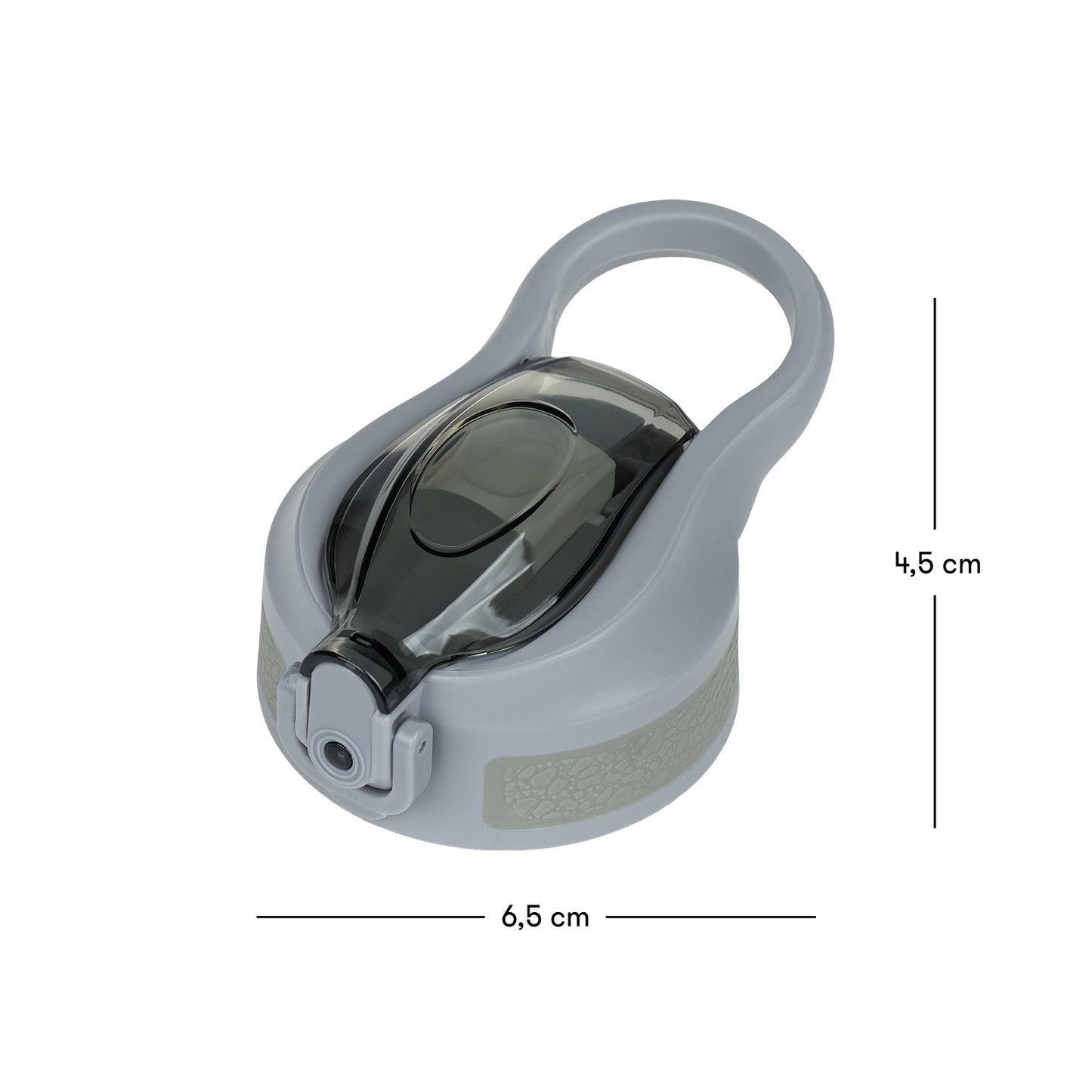 Replacement cap for BAAGL bottle with straw, black