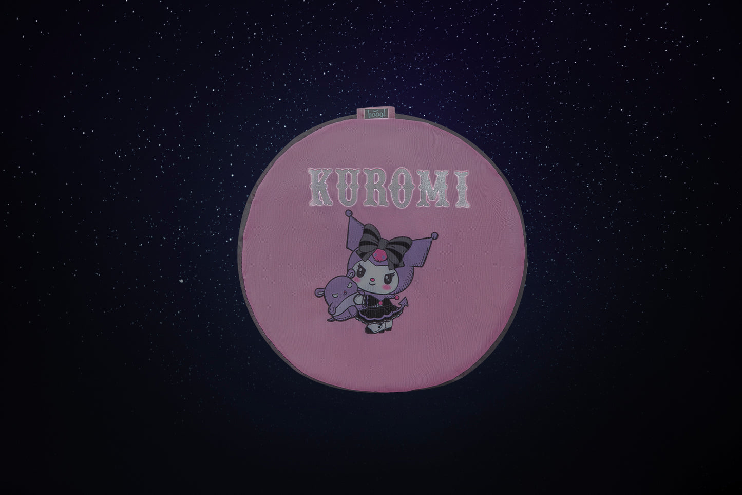 Foldable sports bag Hoop Kuromi Grey
