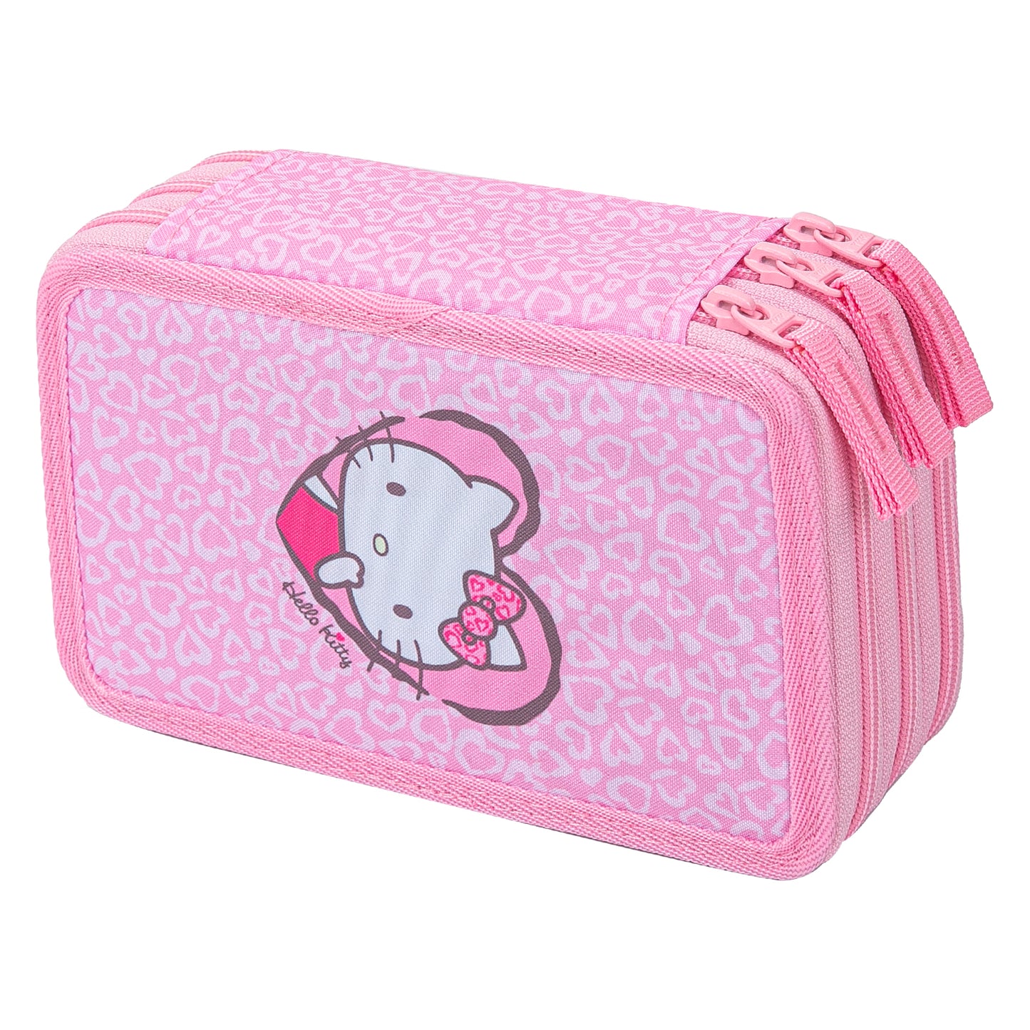 Three-tier pencil case Hello Kitty Sweet Leopard