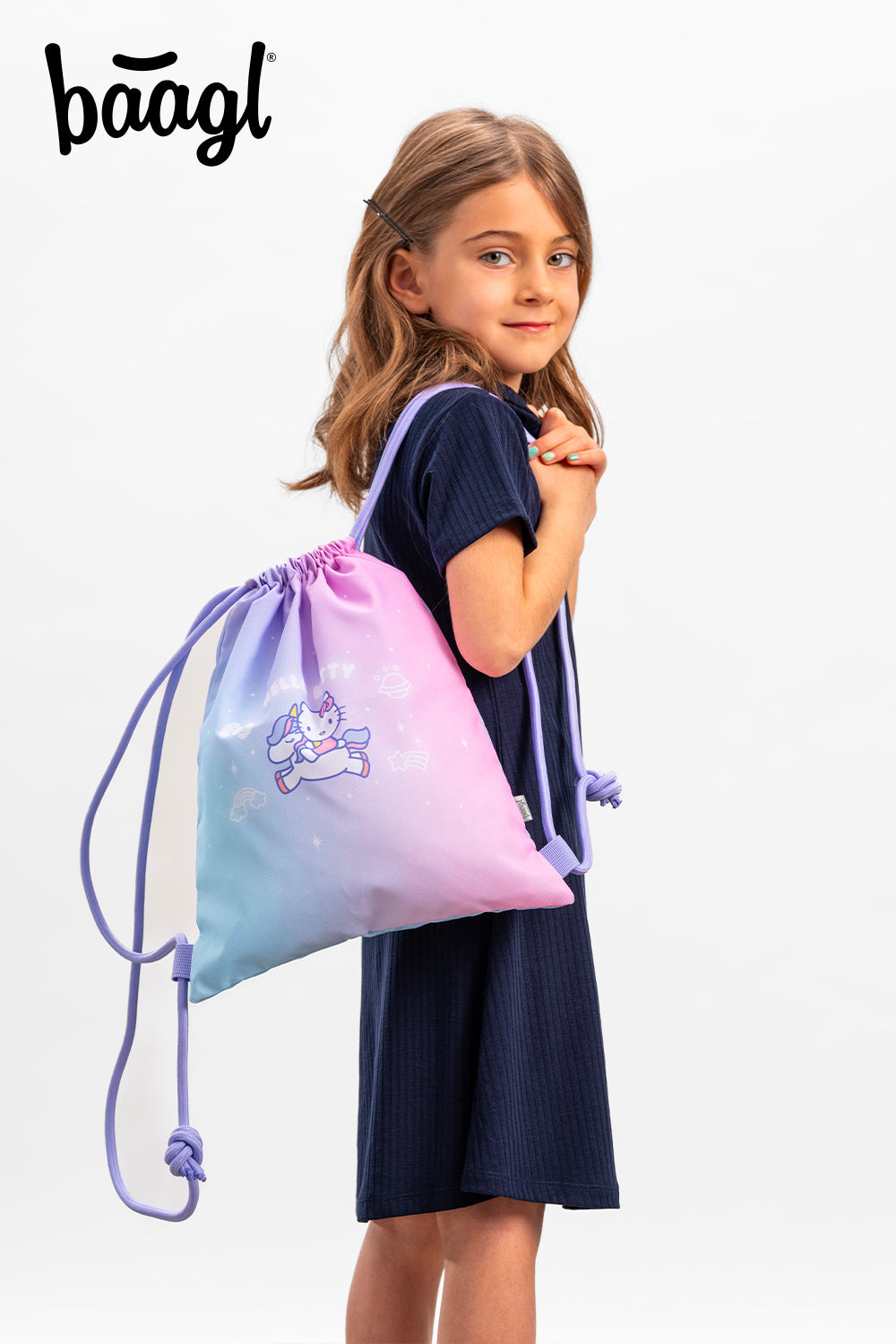 Preschool gym sack Hello Kitty Unicorn