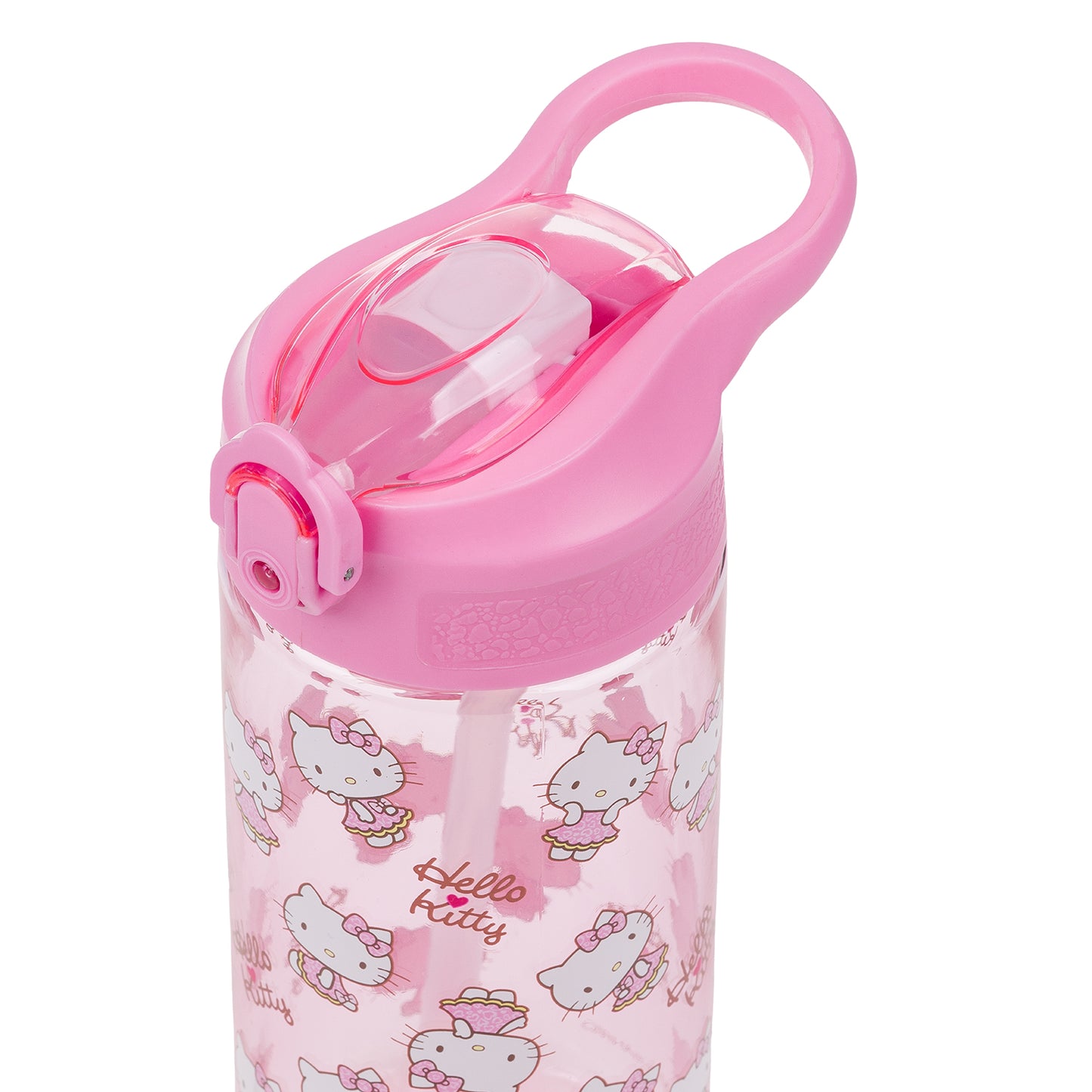 Tritan bottle with straw Hello Kitty Sweet Leopard, 500 ml