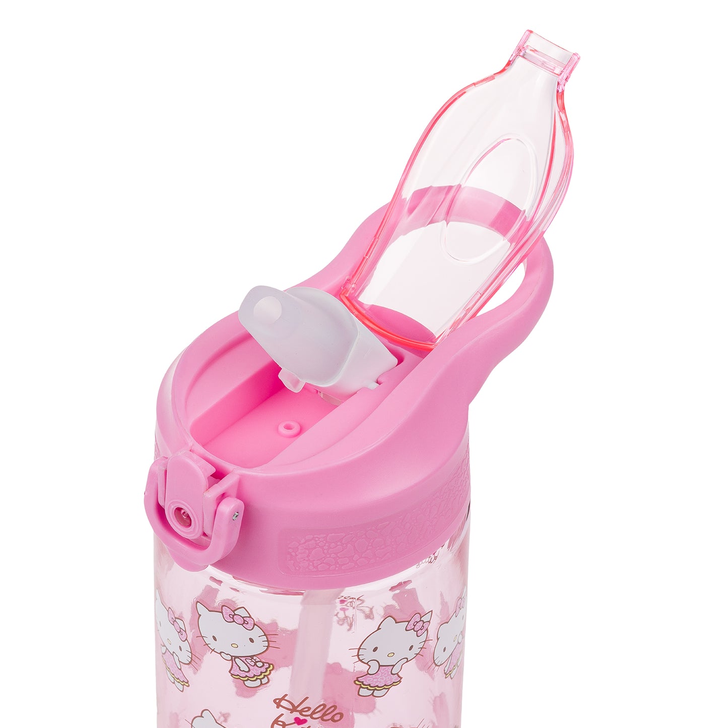 Tritan bottle with straw Hello Kitty Sweet Leopard, 500 ml