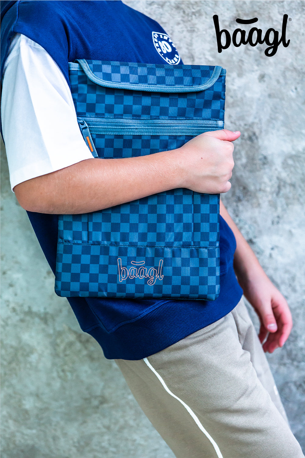 Laptop sleeve Ska blue