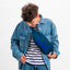 Bumbag Snap Logo blue