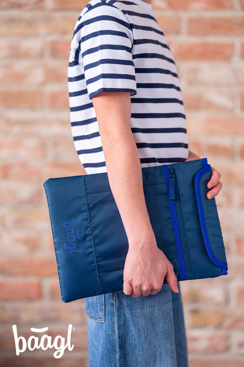 Laptop sleeve Logo blue