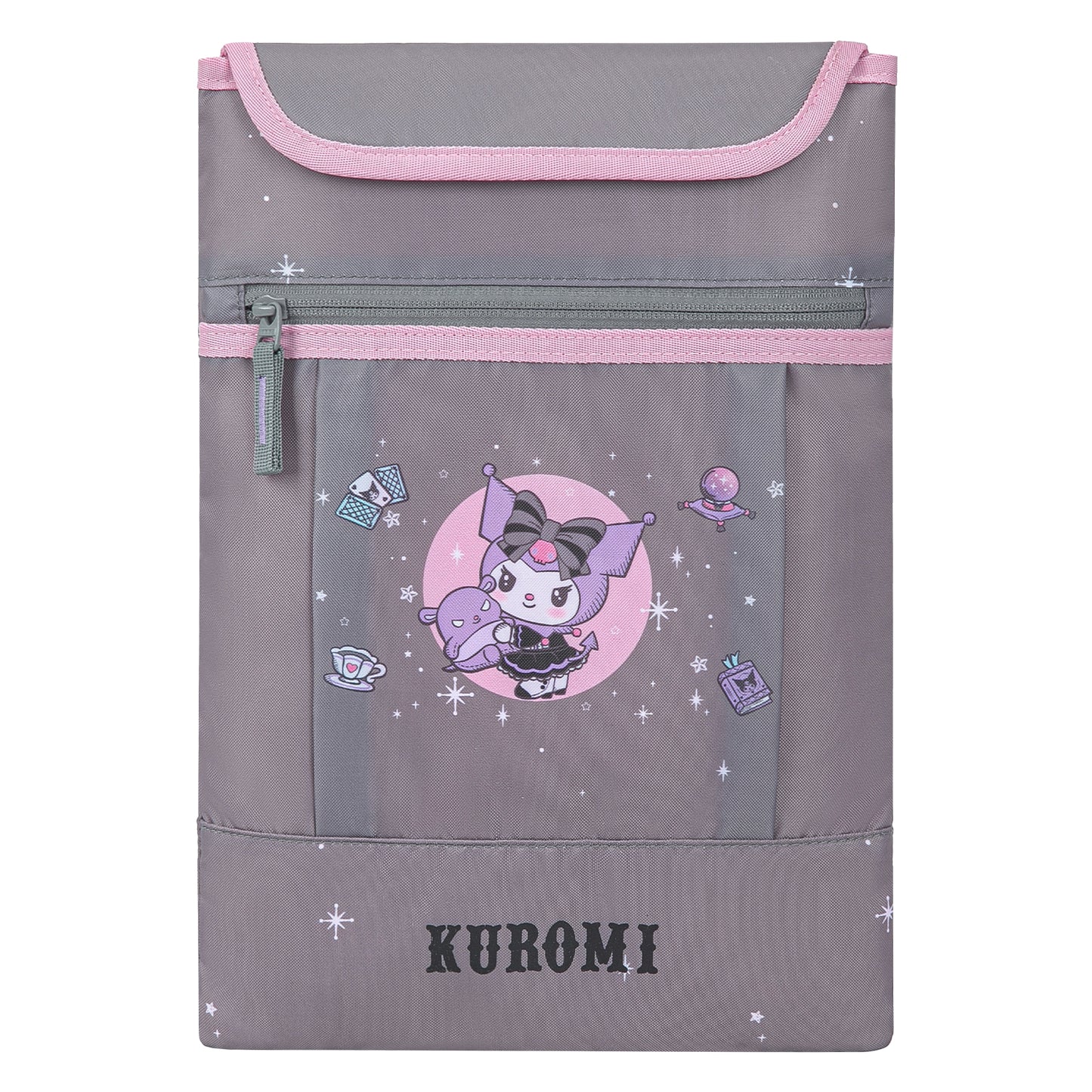 Laptop sleeve Kuromi Grey