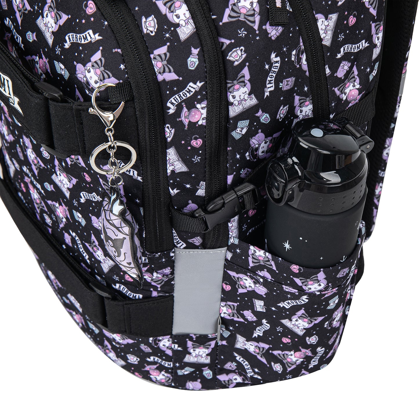 School backpack Skate Kuromi Black