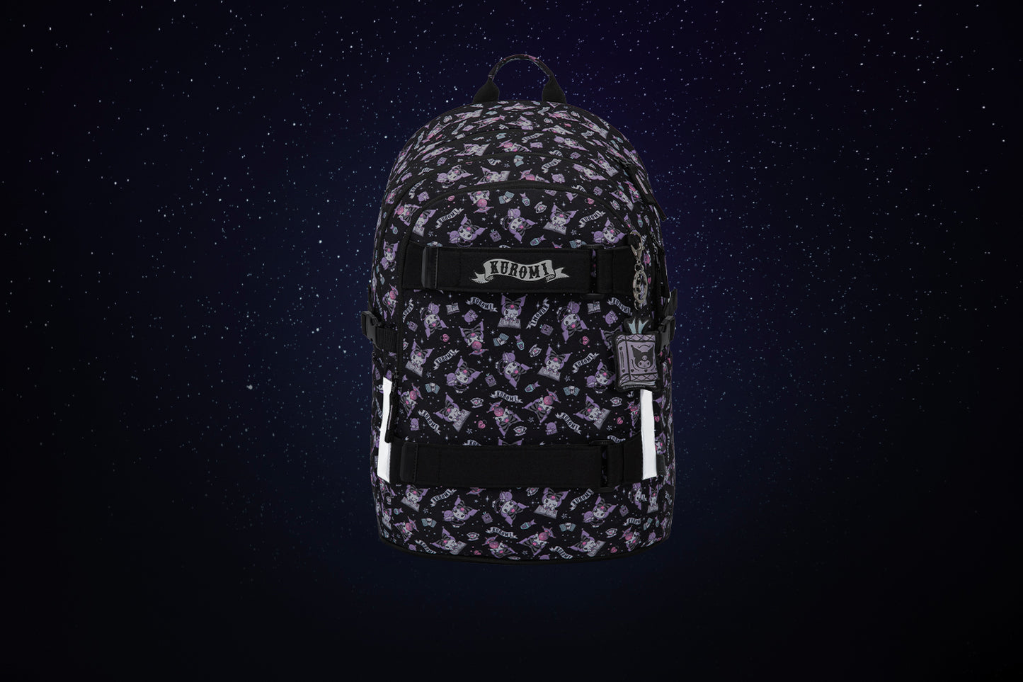 School backpack Skate Kuromi Black