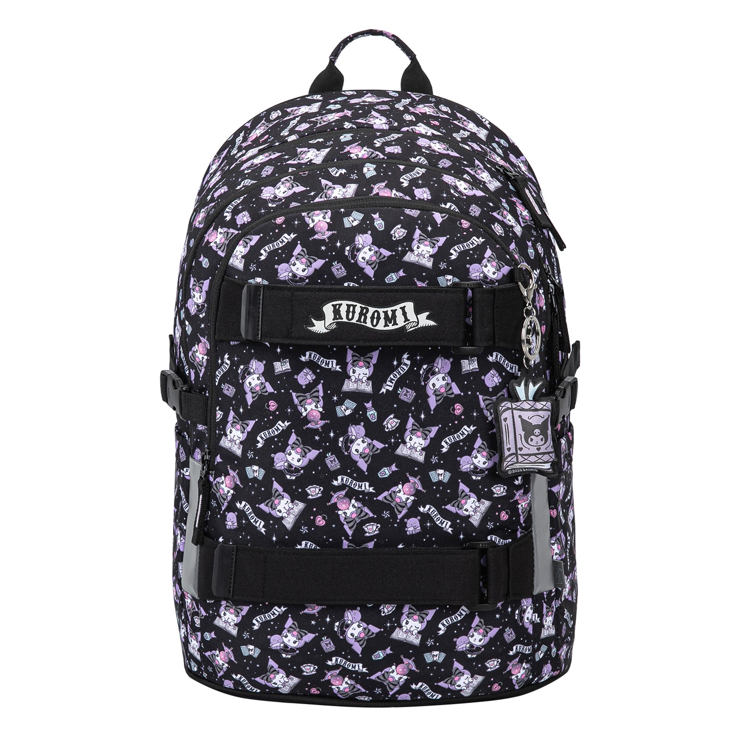School backpack Skate Kuromi Black