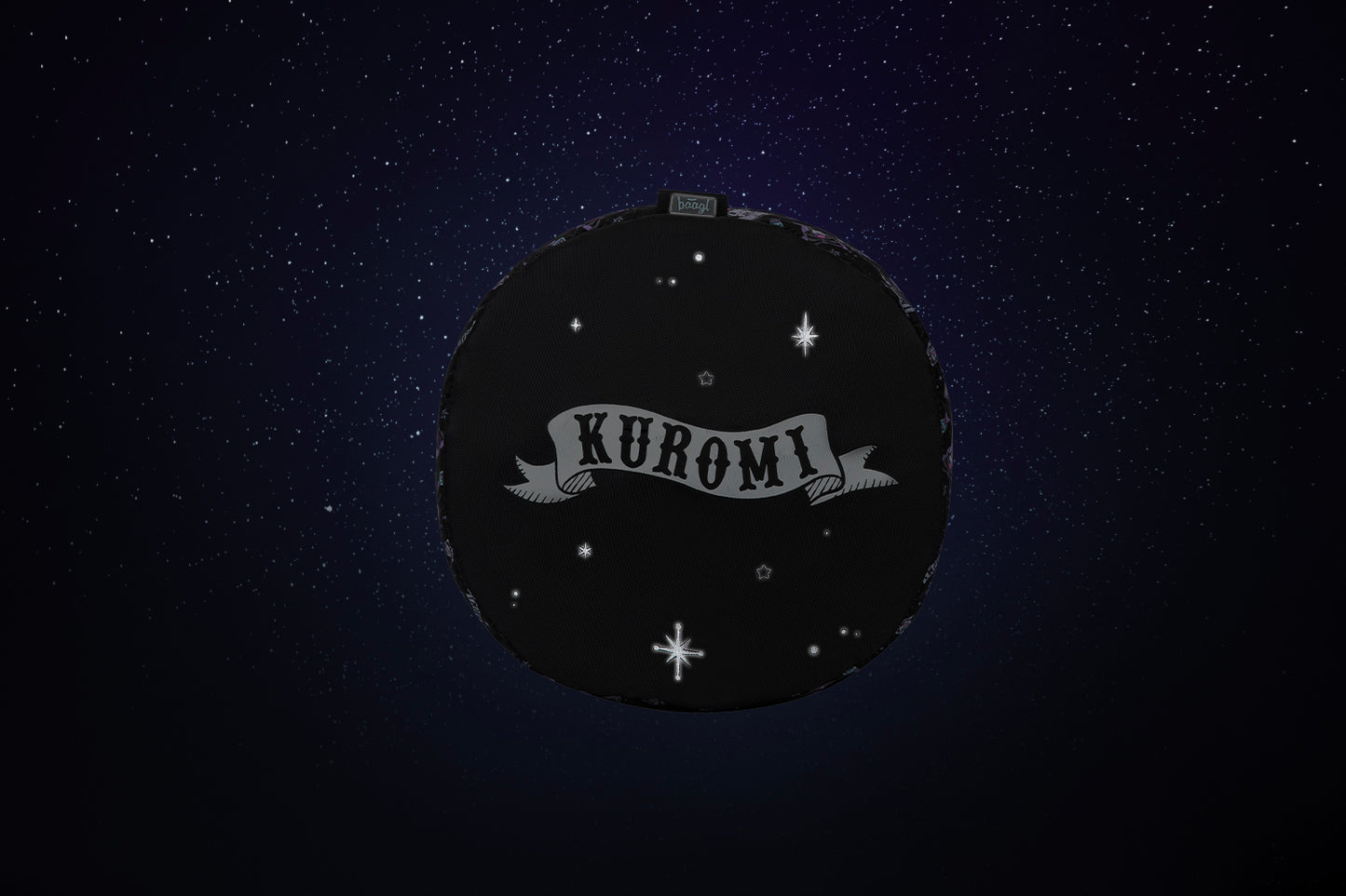 Foldable sports bag Hoop Kuromi Black