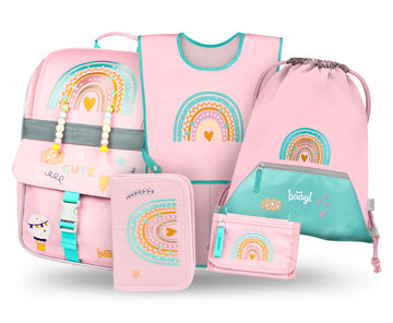 School set Zippy Rainbow Pink III