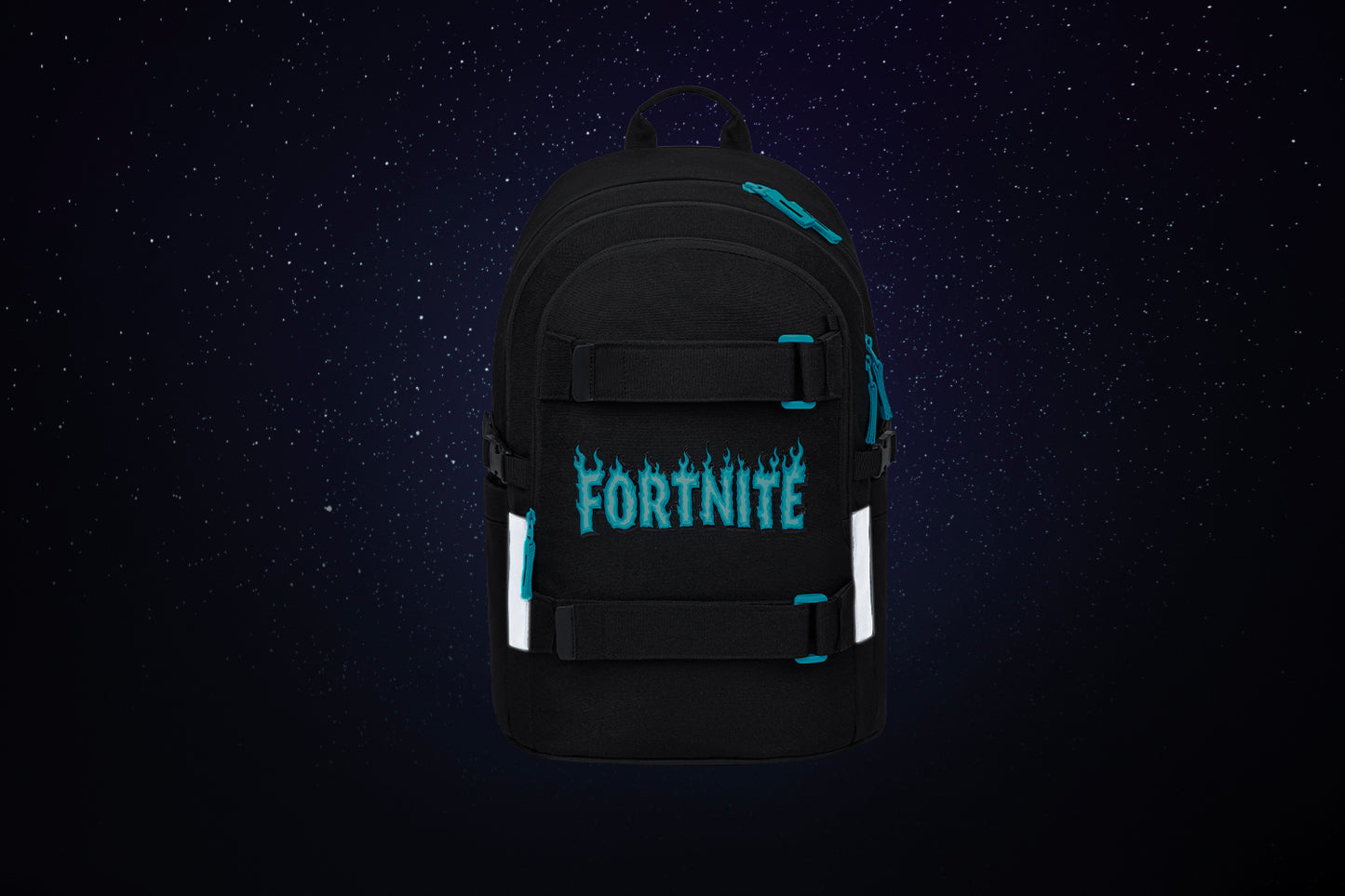 School backpack Skate Fortnite Blue