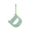 Reflective keychain letter D