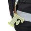 Reflective keychain letter F
