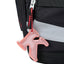 Reflective keychain letter K