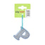 Reflective keychain letter P