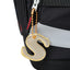 Reflective keychain letter S