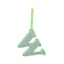 Reflective keychain letter W
