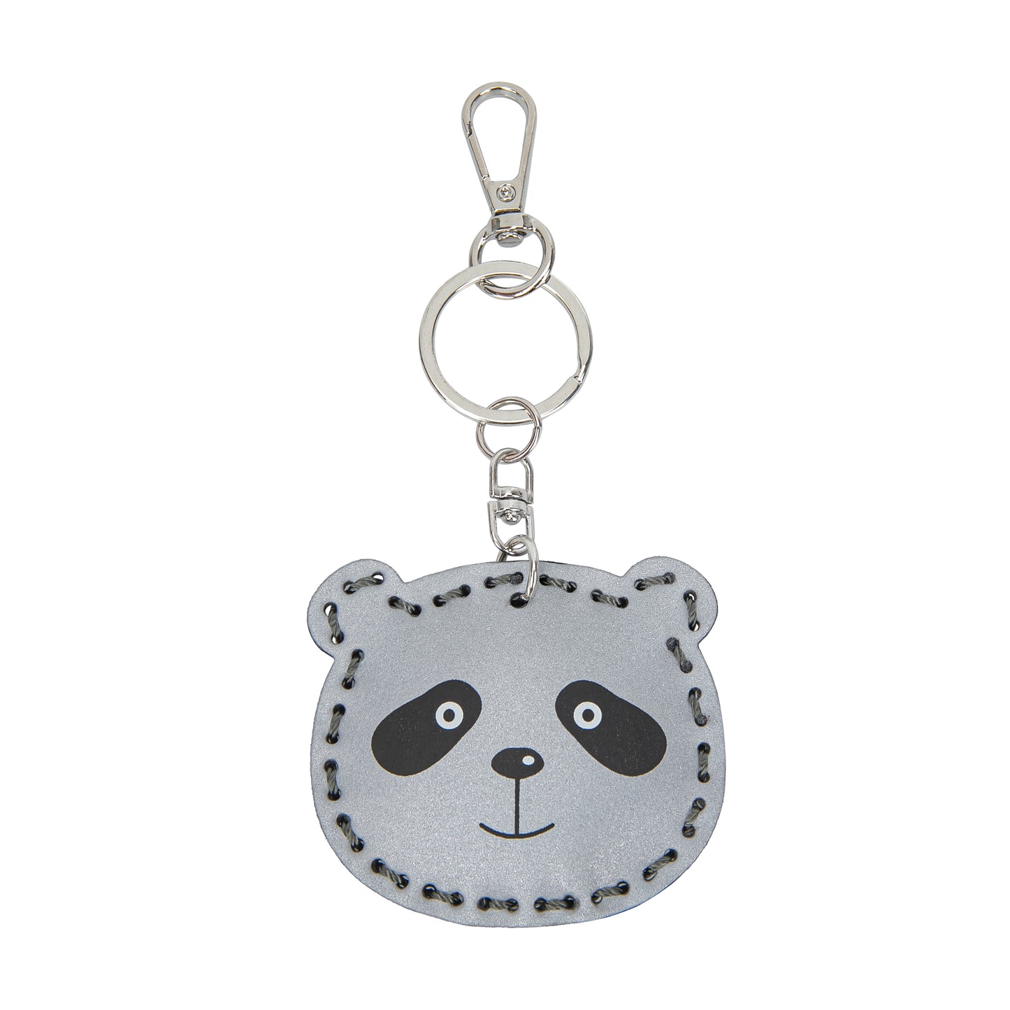 Reflective keychain Panda