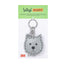 Reflective keychain Dog