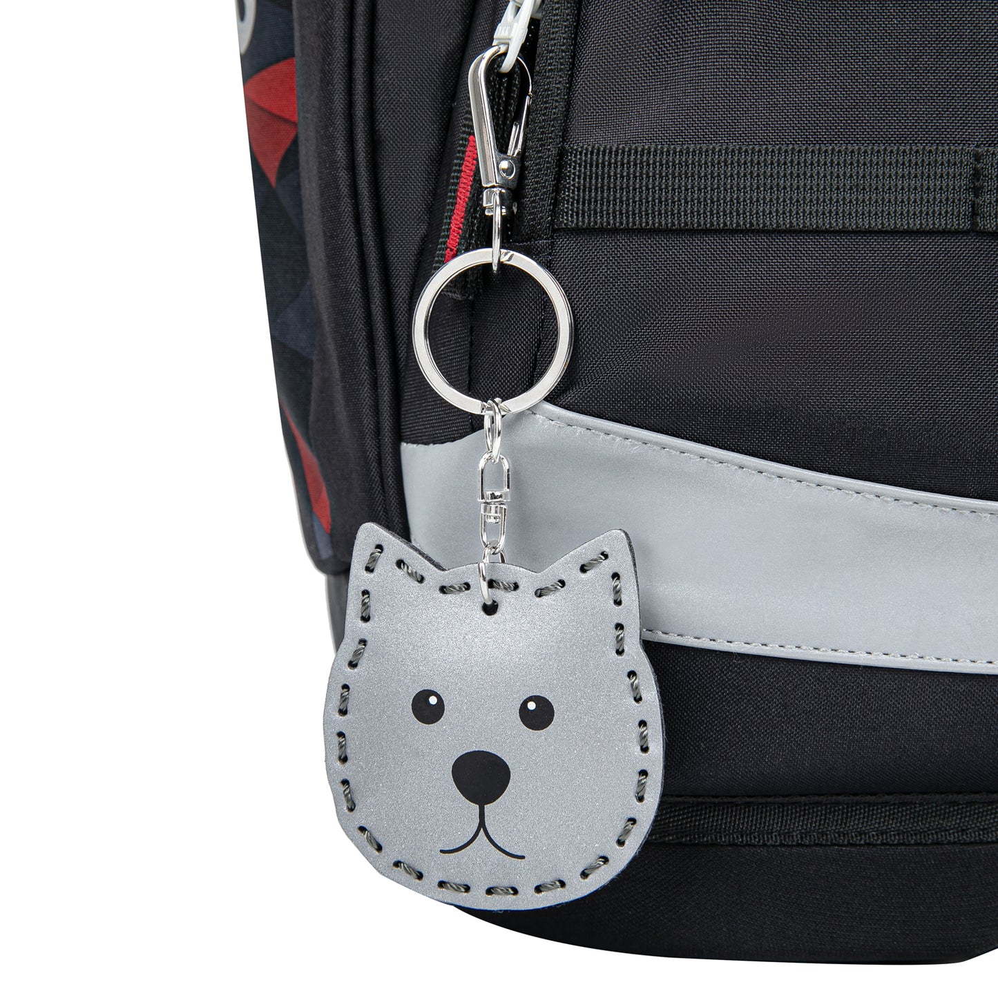 Reflective keychain Dog