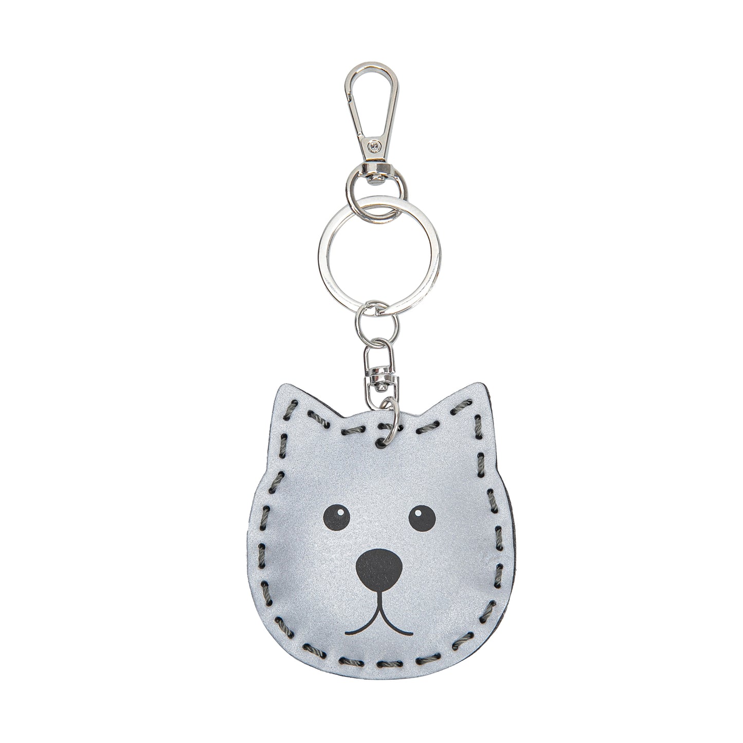 Reflective keychain Dog