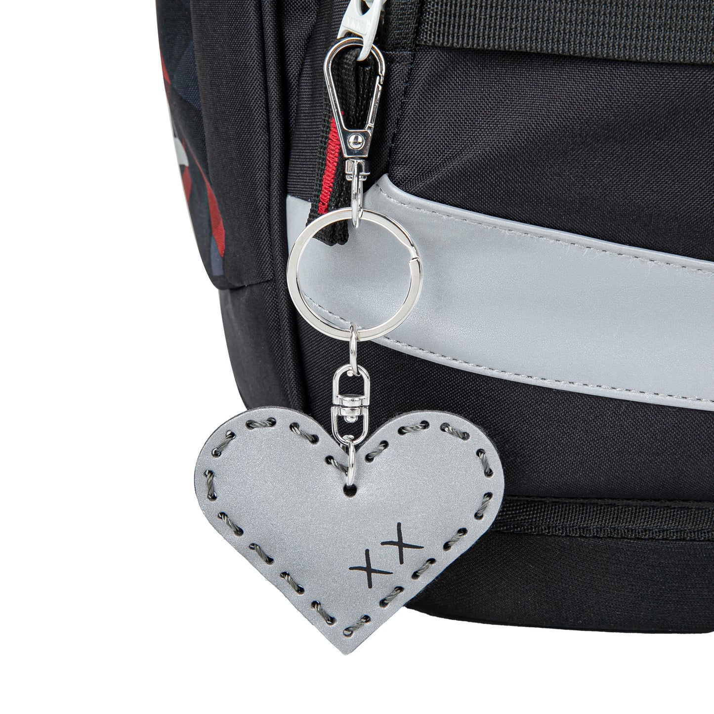 Reflective keychain Heart