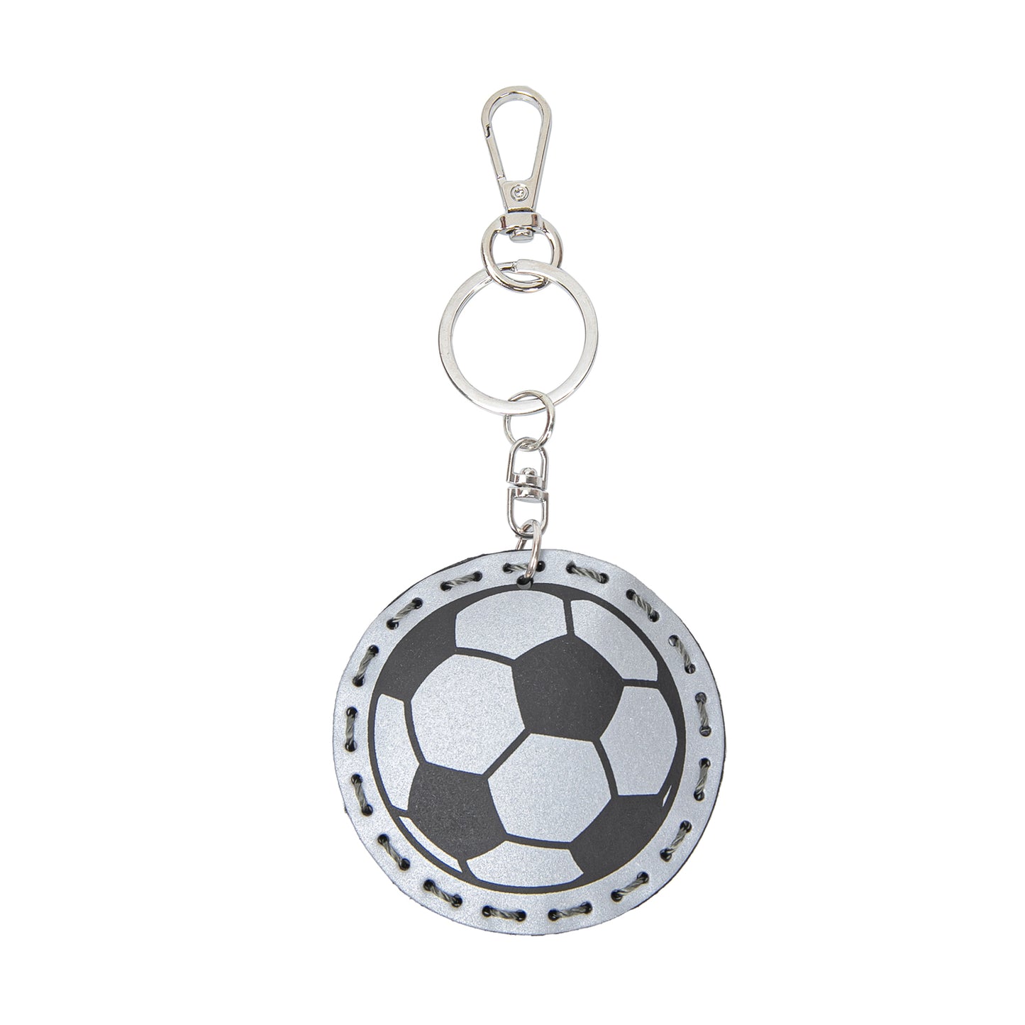 Reflective keychain Football Ball