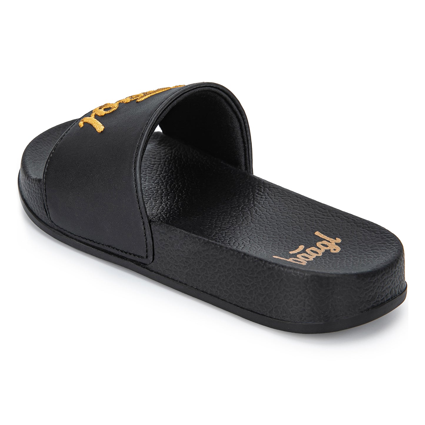 Slippers Logo Gold size 28