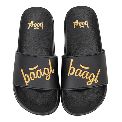 Slippers Logo Gold size 34