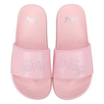 Slippers Logo Pink size 28