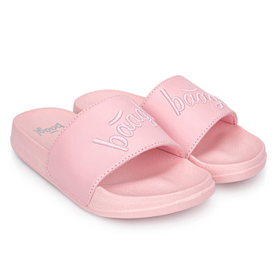 Slippers Logo Pink size 28