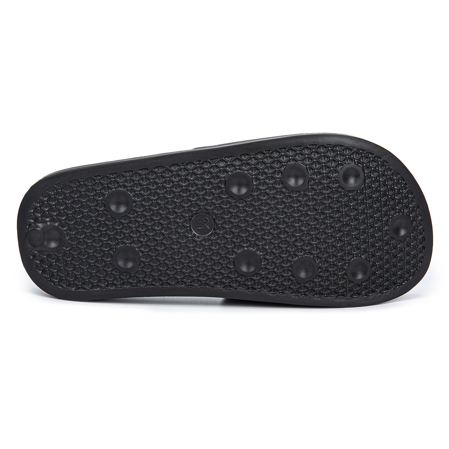 Slippers Logo Black size 31