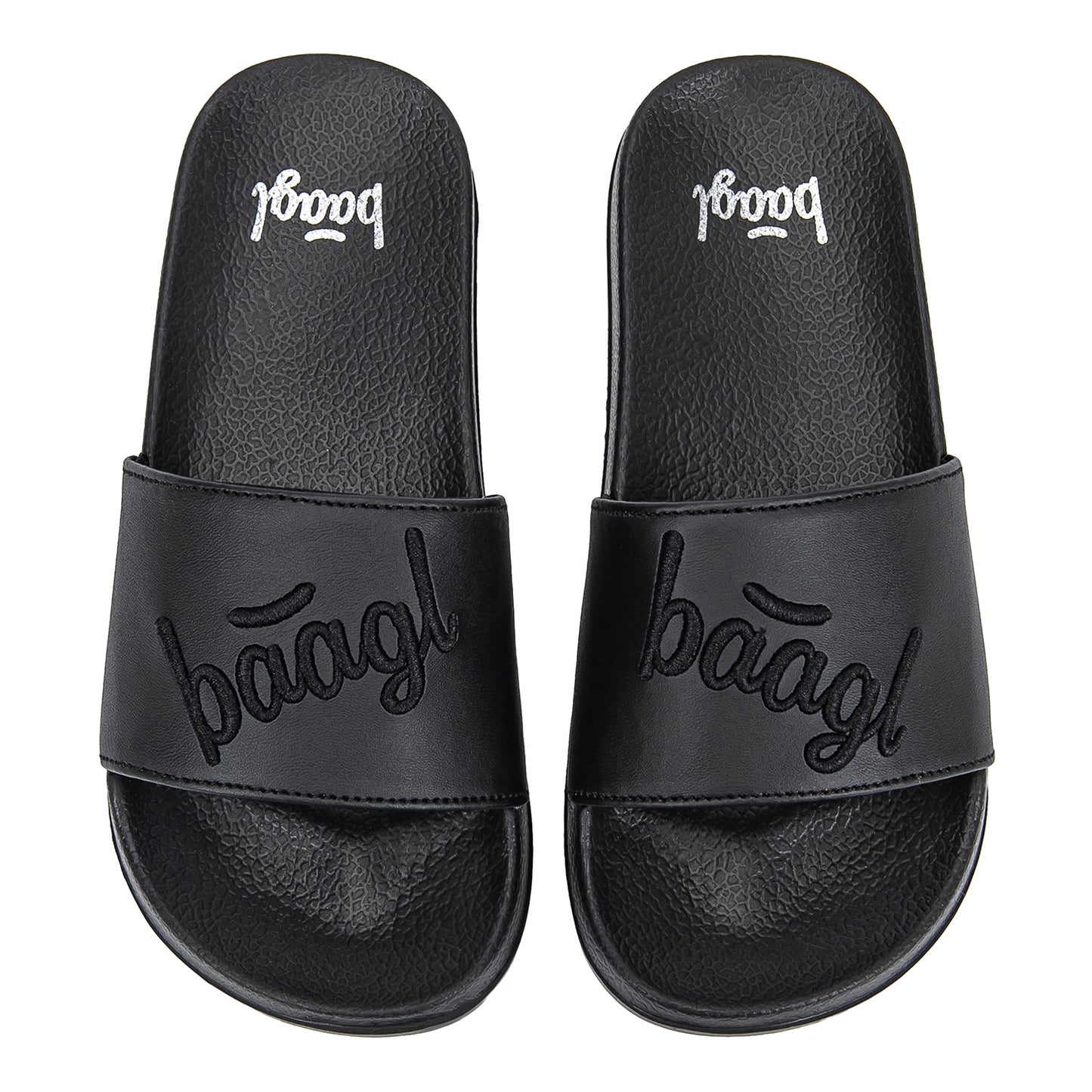 Slippers Logo Black size 40