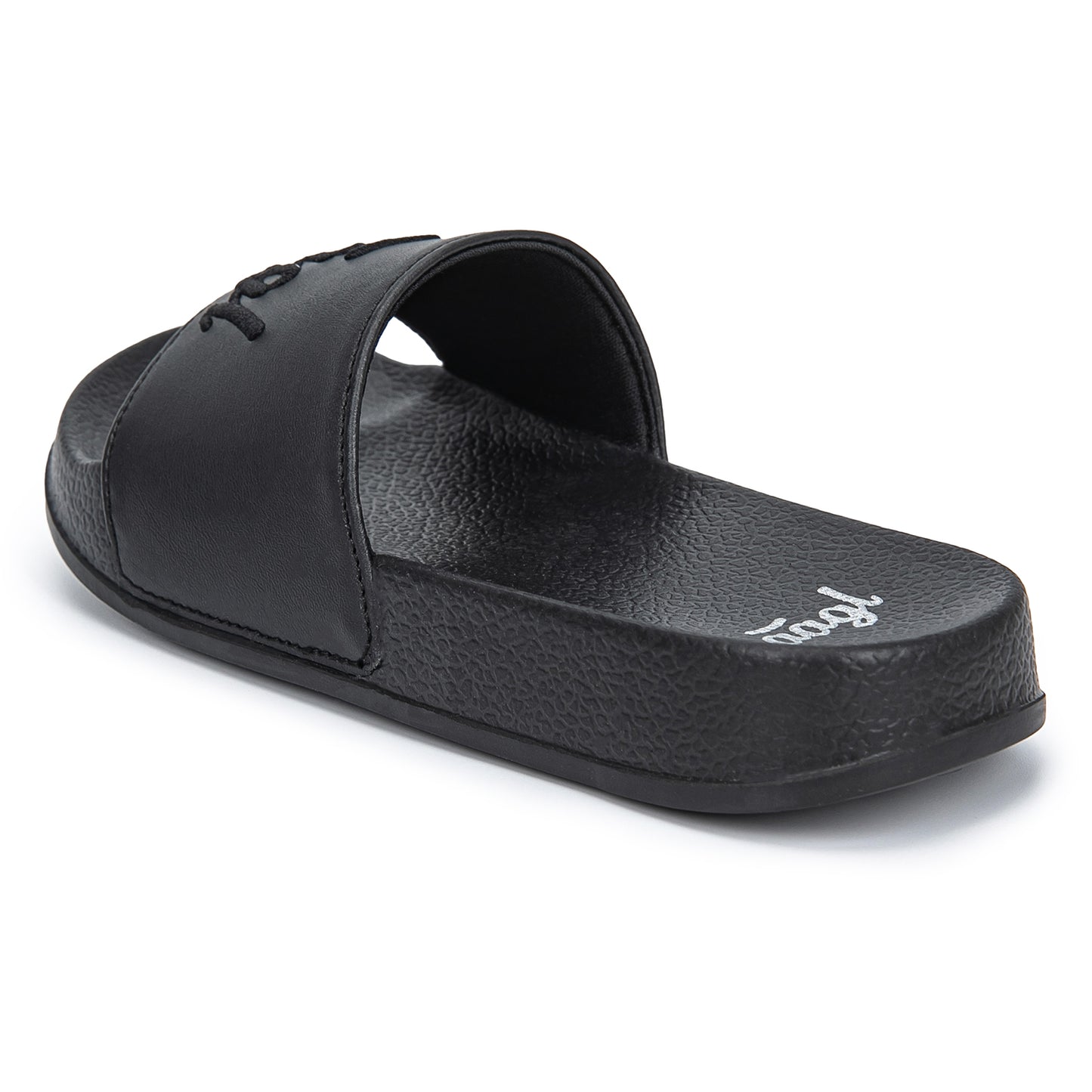 Slippers Logo Black size 45